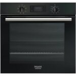 Four lectrique encastrable pyrolyse chaleur tournante hotpoint fa2 540 p bl ha - noir - 66l - multifonction ...
