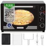 Turbotronic ev45r - four �lectrique 45 l - four de table chaleur tournante - mini four - portes fran�aises ...