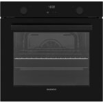 Four encastrable - pyrolyse - chaleur pulse - daewoo - bo7pr28gbnm - noir - porte froide - 595 x 575 ...