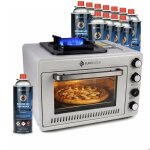 Four � gaz portable eurocatch ? four camping avec br�leur ? 21 kw ? allumage �lectronique ? ext�rieur ...