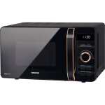 Four micro - ondes 17 litres - woopso - smw 5320bk - 354 x 451 x 256 cm - noir - 800 watts - bouton tactile ...