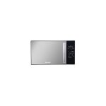 Brandt micro - ondes solo 26l 900w noir - commande mecanique - plateau tournant 32cm