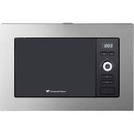 Four micro - ondes encastrable grill continental edison mo20ixeg l595 x h388 cm x p3435 cm 20l inox