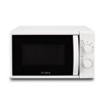 Four à micro - ondes flama 1824fl - comptoir - 20 l - 700 w - rotatif - blanc - gauche Four à micro - ondes flama 1824fl - comptoir - 20 l - 700 w - rotatif - blanc - gauche