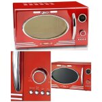 Four � micro - ondes - melissa - rouge chili - 20l - 700w - 5 programmes automatiques
