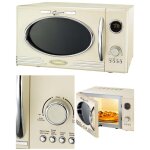 Four � micro - ondes - melissa - vintage - 23l - 800w - 12 programmes automatiques