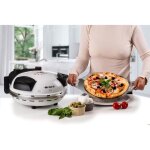 Four  pizza lectrique ariete - 918 - blanc - pierre rfractaire - 1200w - diamtre 33cm - temprature ...