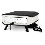 Four  pizza lectrique - cozze - 13 - 90356 - 2200 w - 605 x 605 x 305 cm - noir / blanc