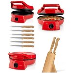 Four � pizza multifonction - livoo - wetfcpm100frdp2b - 1800 w - pour pizzas 30 cm - rev�tement antiadh�sif ...