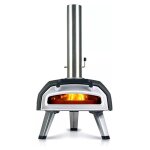 Four � pizza portable - ooni - uu - p35300 - surface 33 x 33 cm - bois / charbon (karu 12g) - porte vitr�e ...