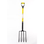 Fourche  bcher - suan - 4 dents - manche fibre de verre - confort de prise en main