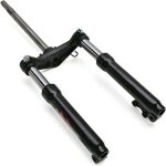 Fourche compl�te �?30mm pour scooter mbk 50 spirit 1999 � 2003 4vuf310001000