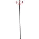 Fourche de diable halloween en plastique rouge - boland - taille adulte - accessoire dguisement