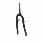 Fourche vtt - non sp�cifi� - 20 rigide en acier noir - cintree - tasseaux pivot - filet� 1 - 222