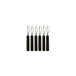 Fourchettes pomme de terre lot / 6 mche plastique - nouvel ltd