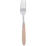 Fourchette de table - jean dubost - woody - en bois naturel