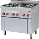 Fourneau gaz sur four à convection gn1 / 1 Fourneau gaz sur four à convection gn1 / 1