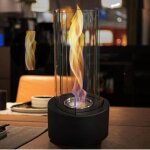 Foyer de table tornado � alcool flamme r�glable int�rieur et ext�rieur d�coration maison et balcon