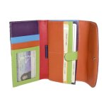 Francinel compagnon de voyage porte chquier en cuir rf 57978 violet (4 coul. disp. )