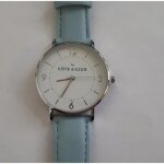 Francoise sage x cote dazur montre femme bracelet synth�tique bleu ciel