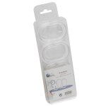 Frandis 12 anneaux transparent pour rideaux de douche
