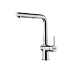 Robinet de cuisine - franke - active l - chrom - monotrou - droit