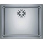 Franke - maris - vier de cuisine sous plan 540440 mm avec trop - plein en acier inoxydable (mrx110 ...