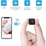 Fredi cam�ra espion espion espion hd 1080p wi - fi micro cam�ra espion sans fil mini cam�ra espion wifi ...