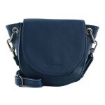 Fredsbruder sac � �paule bandouli�re bleu fonc� en cuir pour femme - leia saddle bag arctic night 245736 ...