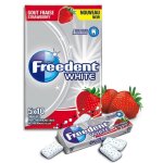 Freedent white chewing - gum fraise drag�s 5x10 70g