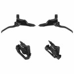 Frein a disque vtt hydraulique alhonga noir kit avant + arriere sans disque (kit) - durite avant 800mm ...
