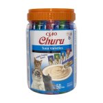 Inaba - varits churu de thon pour chats 50 sticks de 14g (poisson - thon - fruits de mer)