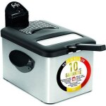 Frifri f4528duo friteuse duofil 4. 5l - 5 - 6 pers - 2800w - manteau mtallique - cuve acier inoxydable ...