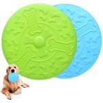 Frisbee - zgeer - disque chien - caoutchouc naturel - bleu et vert - activités extérieures Frisbee - zgeer - disque chien - caoutchouc naturel - bleu et vert - activités extérieures