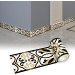 Frise papier peint adhsive - pvc - 10cm x 5m - impermable - dcoratif - autocollant