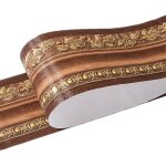 Frise murale autocollante - noname - floral marron - 105 cm de largeur - 5 m de longueur - int�rieur