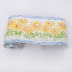 Frise murale adhesive - non spcifi - 106 cm x 1000 cm - pvc - intrieur - blanc