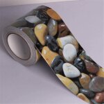 Frise murale adhesive - non spcifi - 12 cm x 500 cm - pvc - auto - adhsive - impermable