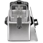 Friteuse 3 l - livoo - doc216 - 2000w - 3l - cuve amovible en acier inoxydable - panier  friture amovible ...