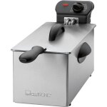 Friteuse en acier inoxydable 3l clatronic fr 3586 - gris - 2000 watt - température variable Friteuse en acier inoxydable 3l clatronic fr 3586 - gris - 2000 watt - température variable