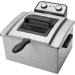 Friteuse double profondeur - proficook - pc - fr 1038 - 3000 w - 5 l - argent Friteuse double profondeur - proficook - pc - fr 1038 - 3000 w - 5 l - argent