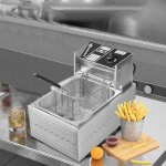 Friteuse �lectrique 2500w - 6l friteuse - 50 - 200? temp�rature r�glable - avec panier � friture - friteuse ...