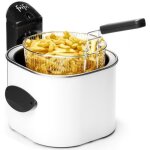 Friteuse lectrique - frifri - 1518 - 3200w - 3l - cuve inox - zone froide