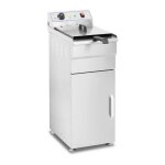 Friteuse électrique sur armoire inox pro top coffre avec robinet de vidange bac 16l 6000w royal catering ... Friteuse électrique sur armoire inox pro top coffre avec robinet de vidange bac 16l 6000w royal catering ...