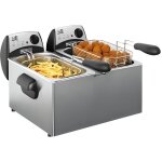 Friteuse - fritel - fr 1355 duo - 4000 watt - 6 litres - temprature variable - minuterie