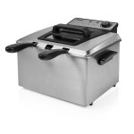 Friteuse princess 185000 - habillage en acier inoxydable - 3270 w - 5 l - 33 x 18, 5 x 36 cm - mtal