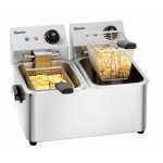 Friteuse professionnelle - 2 cuves de 4 litres - bartscher