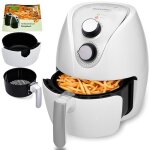 Friteuse sans huile 9en1 friteuse électrique 36l 1500w blanc avec température réglable livre de recettes ... Friteuse sans huile 9en1 friteuse électrique 36l 1500w blanc avec température réglable livre de recettes ...