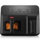 Friteuse sans huile - bodum - double compartiment 32l et 51l - 2700 w - noir Friteuse sans huile - bodum - double compartiment 32l et 51l - 2700 w - noir