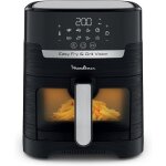 Friteuse sans huile et gril - svatv - fen�tre amovible - capacit� xl 46 l - jusqu� 6 personnes - �cran ...